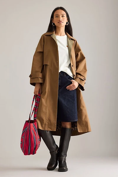 Trench-coat Camille Damson Madder