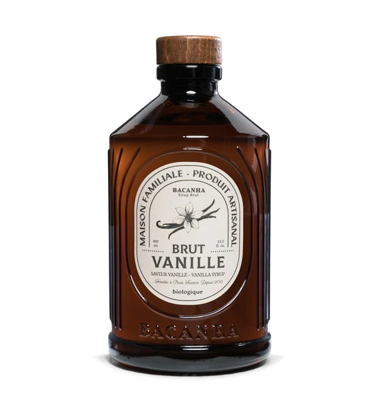 Sirop Vanille Brut - Biologique - 400ml