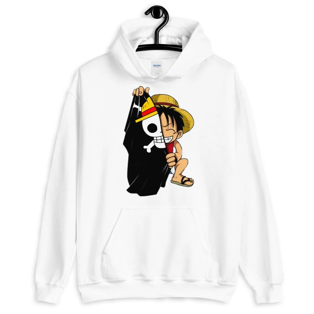 Monkey D. Luffy Funy One Piece Anime Unisex Hoodie - Official One Piece Merch Collection 2024 - One Piece Universe Store Monkey D. Luffy Funy One Piece Anime Unisex Hoodie