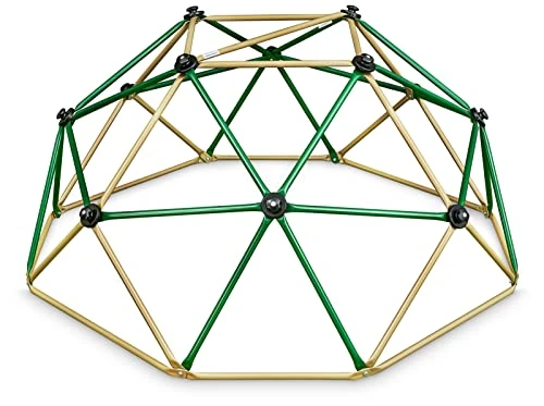 HyperMotion Dôme d'escalade ExtéRieur pour Enfants - Structure Jardin Galvanisée 1,8m, Charge 350kg - Cadre Robuste avec PoignéES - pour Garçons et Filles dès 3 Ans