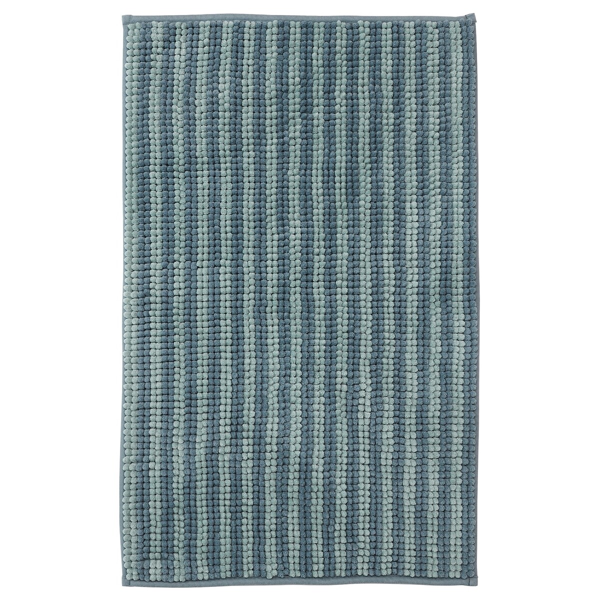 TOFTBO Tapis de bain - rayé/bleu 50x80 cm