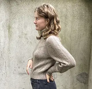 Bregne Sweater pattern by Pernille Larsen