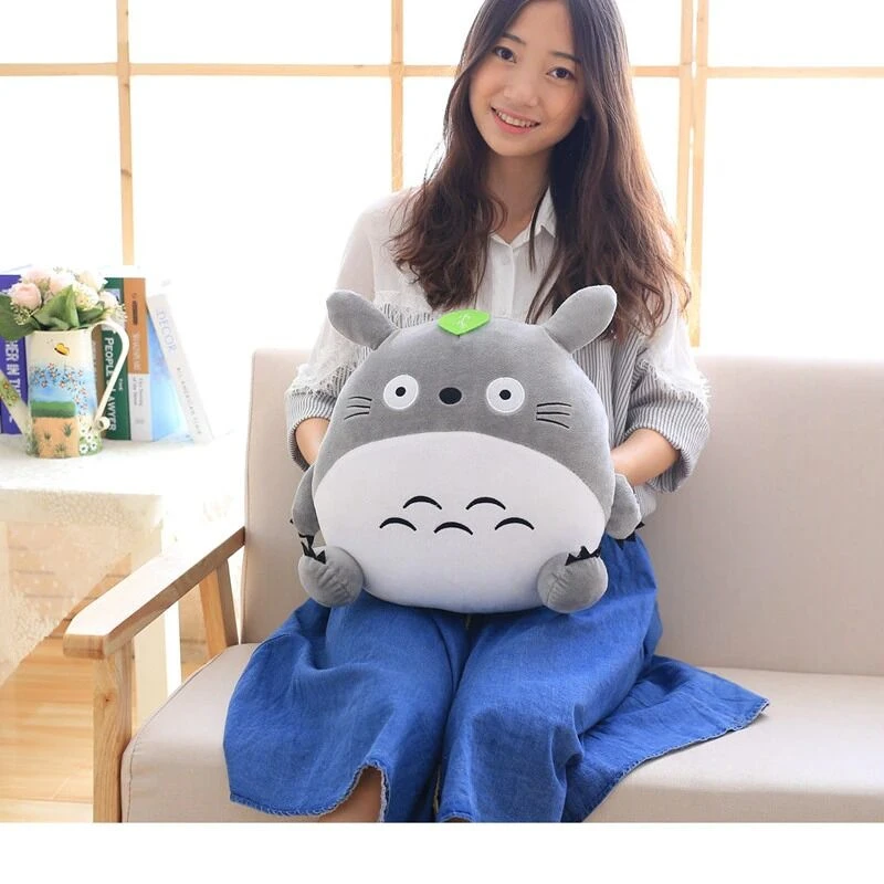 Japanese 3 in 1 Multifunction Totoro Plush Toy Soft Pillow | Ghibli Merch Store
