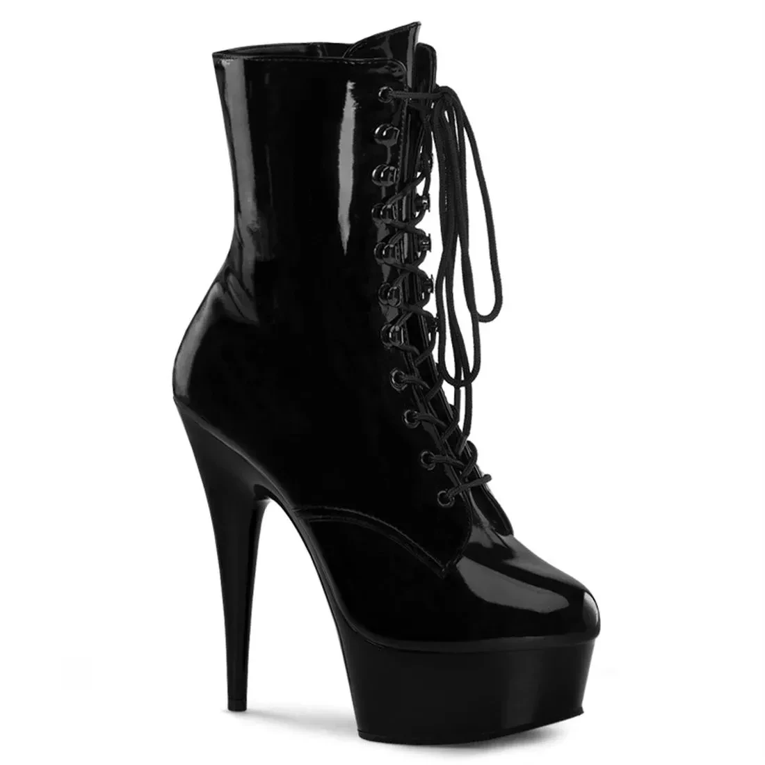 Bottes en latex noires