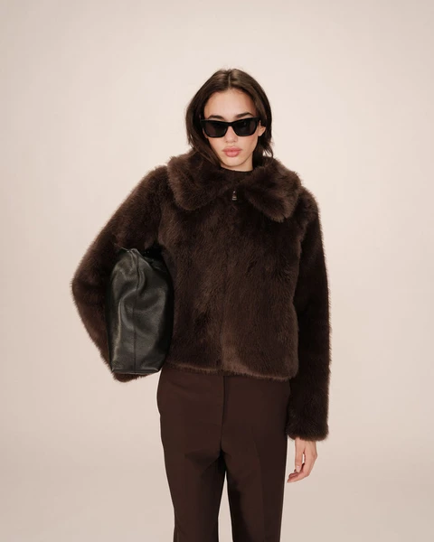 MANTEAU CHOCOLAT SHONNA