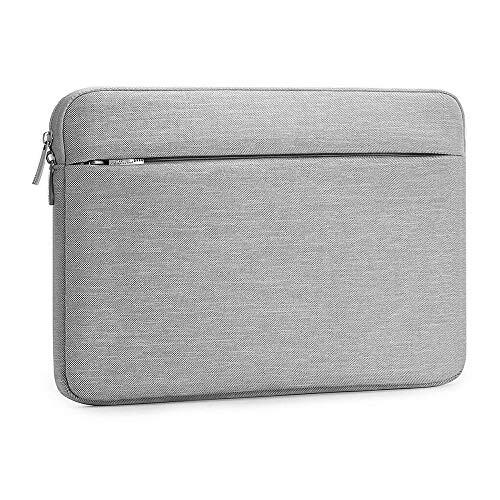 AtailorBird Housse de Protection Ordinateur 15.6", Pochette PC Portable Ultrabook Sacoche Laptop Compatible 15.6 Pouces - Gris Clair