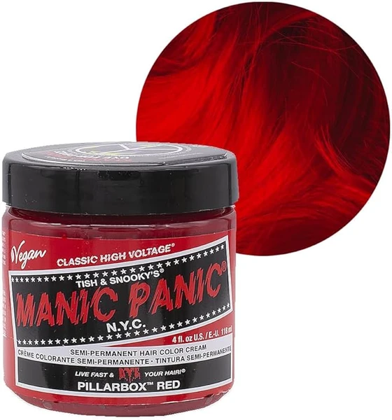 Manic Panic - Coloration semi-permanente Manic Panic High Voltage Classic Pillarbox Red