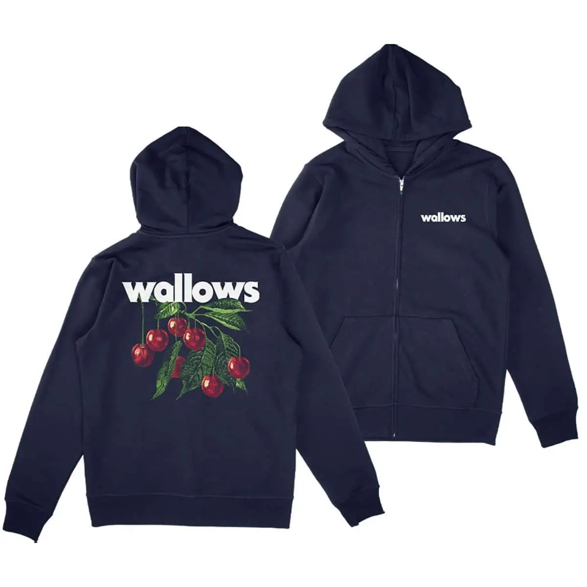 CHERRIES ZIP HOOD - Wallows