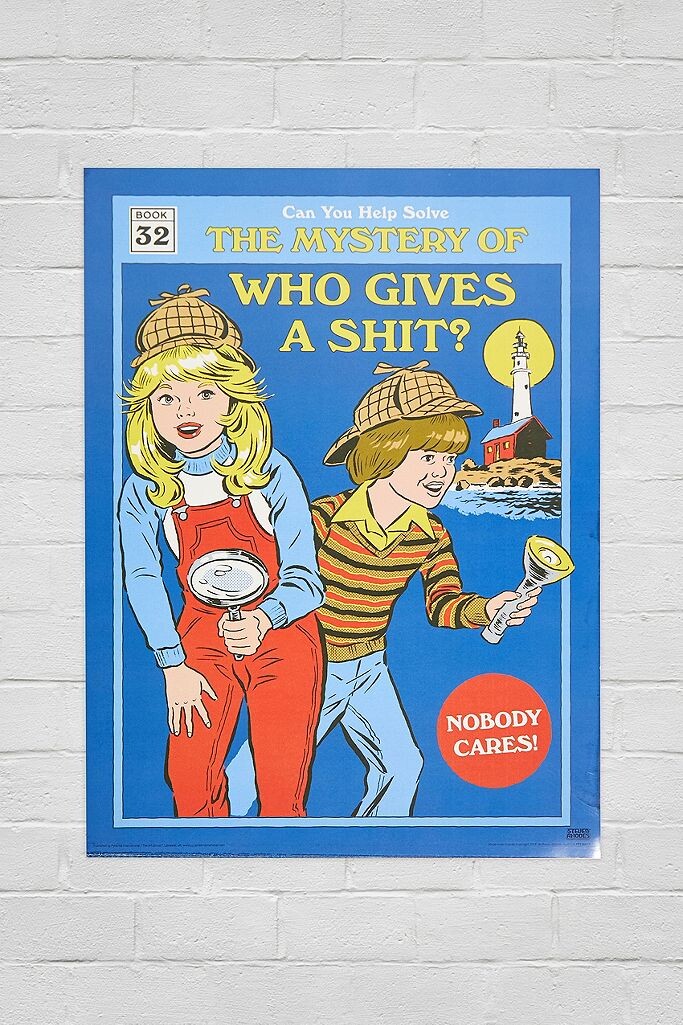 Stephen Rhodes - Affiche Who Gives A... 