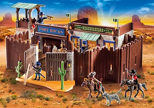       Fort Rocks du Far-West - 70944 | PLAYMOBIL®    
