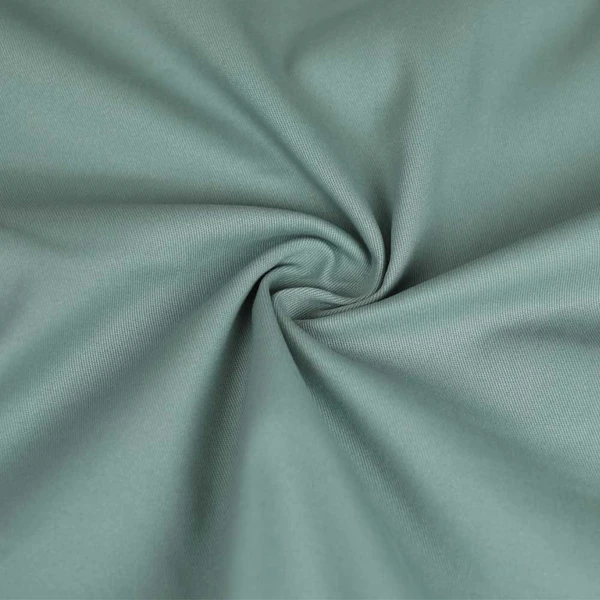 Tissu chino vert sauge | Tissu pour couture de pantalon et veste de poids moyens