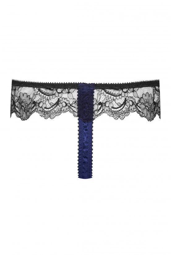 String ANIA satin bleu