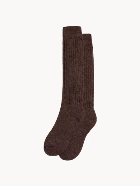 Paire de chaussettes Leni Brown