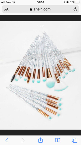 Set pinceaux à maquillage 20 pièces