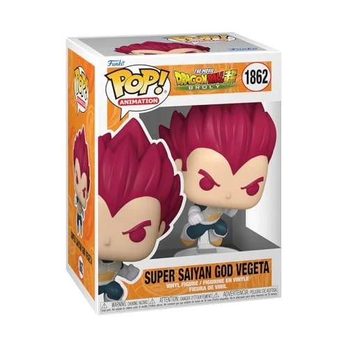 Funko Pop Animation: Dragon Ball Super: Broly - SSG Vegeta - Dragon Ball Super Broly - Figurine en Vinyle à Collectionner - Idée de Cadeau - Produits Officiels - Jouets pour Les Enfants et Adultes