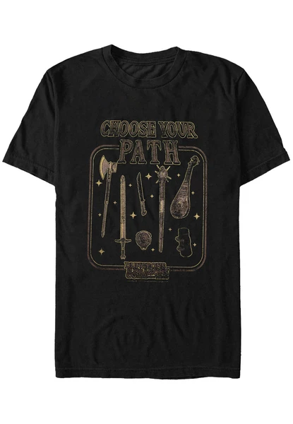 Dungeons & Dragons - Choose Path Textbook - T-Shirt