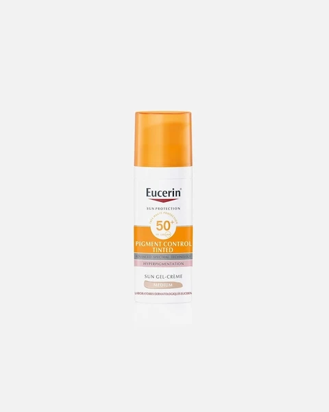 Eucerin SUN PIGMENT CONTROL Gel-Crème Teinté SPF 50+ Crème solaire » achetez en ligne | Nocibé