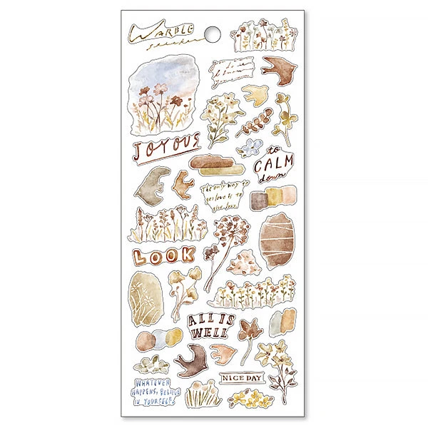 Stickers Warble - Brown