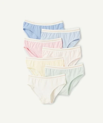 Lot de culottes fille multicolore