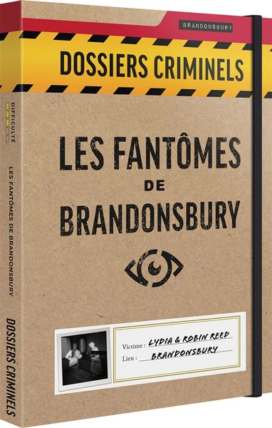 Jeu d'enquête Asmodee Dossiers Criminels Les Fantômes de Brandonsbury