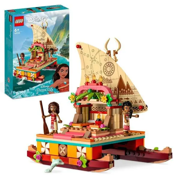 43210 - LEGO® Disney - Le Bateau d’Exploration de Vaiana