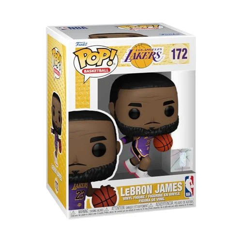 Funko Pop! NBA: Lakers - Lebron James - Figurine en Vinyle à Collectionner - Idée de Cadeau - Produits Officiels - Jouets pour Les Enfants et Adultes - Sports Fans