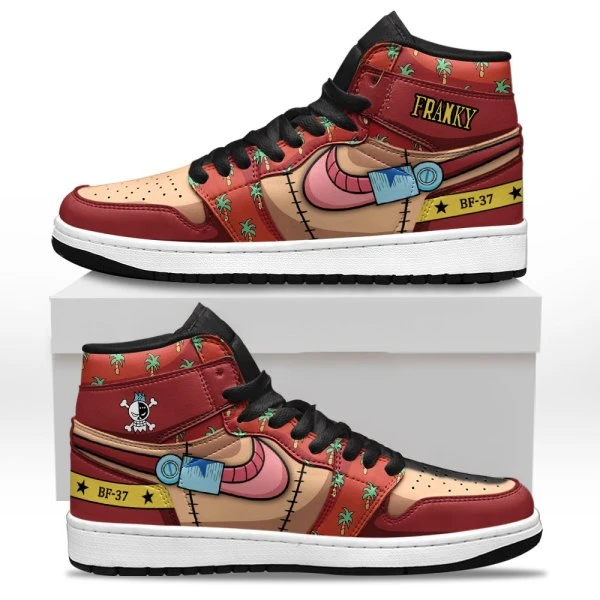 Franky One Piece Shoes – Custom BF-37 Anime Sneakers for Super Fans