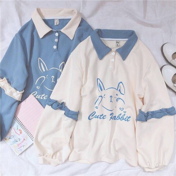 soft rabbit sweater
