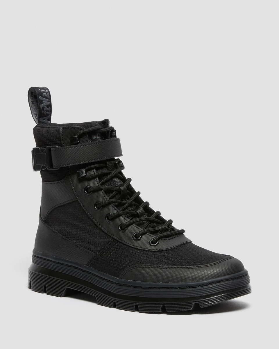 Boots utilitaires Combs Tech Poly en Noir | Dr. Martens