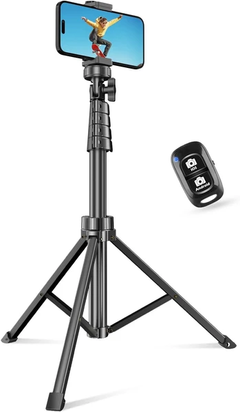 SENSYNE | 62" Phone Tripod & Selfie Stick