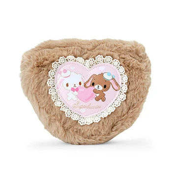 Sanrio Other Pouch (Heisei-Born Character Fluffy Heart) Sugar Bunnies 354244.