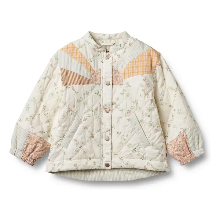 Veste Inga Quilt Coton Bio | Ivoire