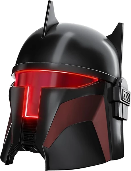 Casque : Star Wars The Black Series Moff Gideon, casque électronique premium avec effets lumineux, article de cosplay pour adultes, à partir de 14 ans
