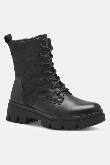 Bottines Tamaris, fermeture à glissière, semelle de propreté amovible, largeur G, noir | Ulla Popken