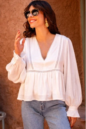 BLOUSE BALIOR BLANCHE