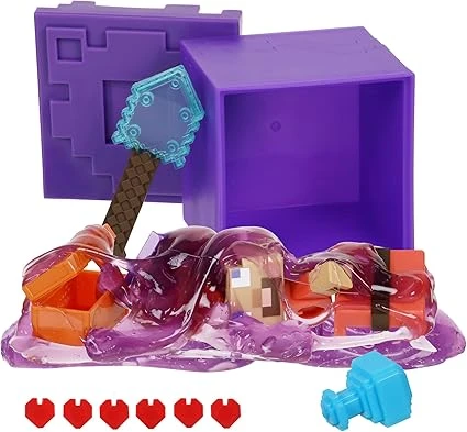 TREASURE X 41675 Caves & Cliffs. Overworld Minecraft, découvrez 10 Niveaux d'aventure et 12 Personnages de Mines et d'artisanat à Collectionner. Vous trouverez Le véritable trésor trempé dans l'or,