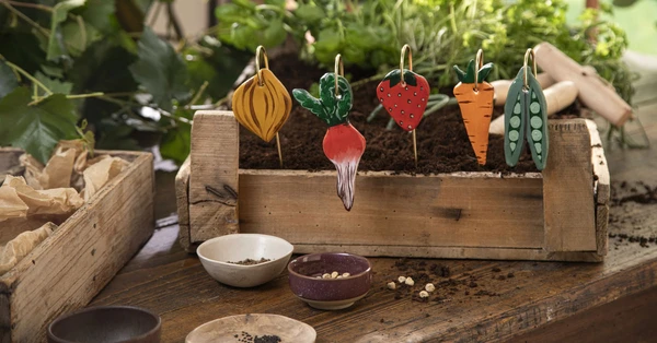 Marqueurs de plantes en argile | DIY créatif | Søstrene Grene