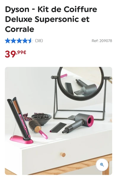Dyson - Kit de Coiffure Deluxe Supersonic et Corrale