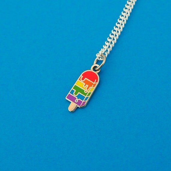 Collier Bright Ice Lolly Charm