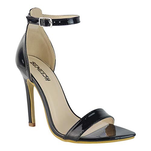BeMeesh Chaussures à Talons Hauts Sandales d'Été Femme Bout Pointu