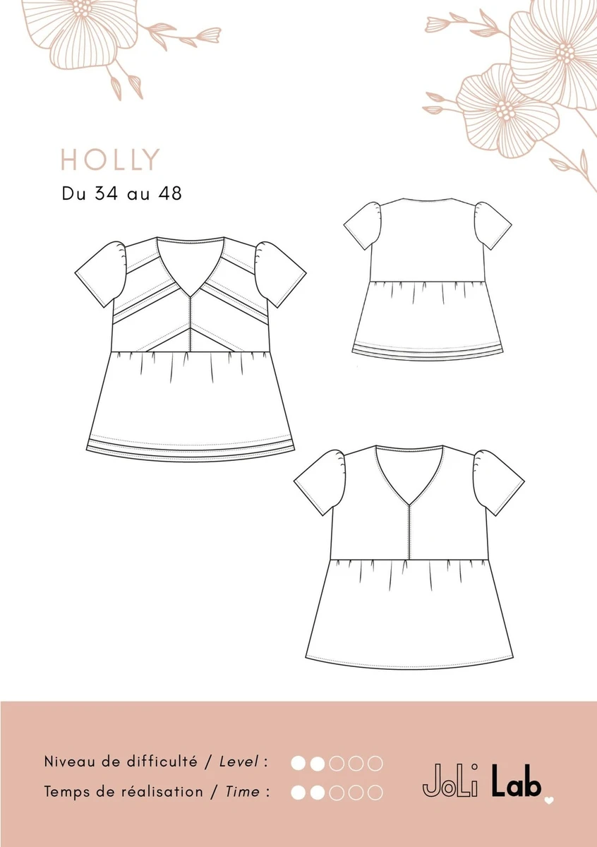 Blouse Holly - Patron Couture PDF