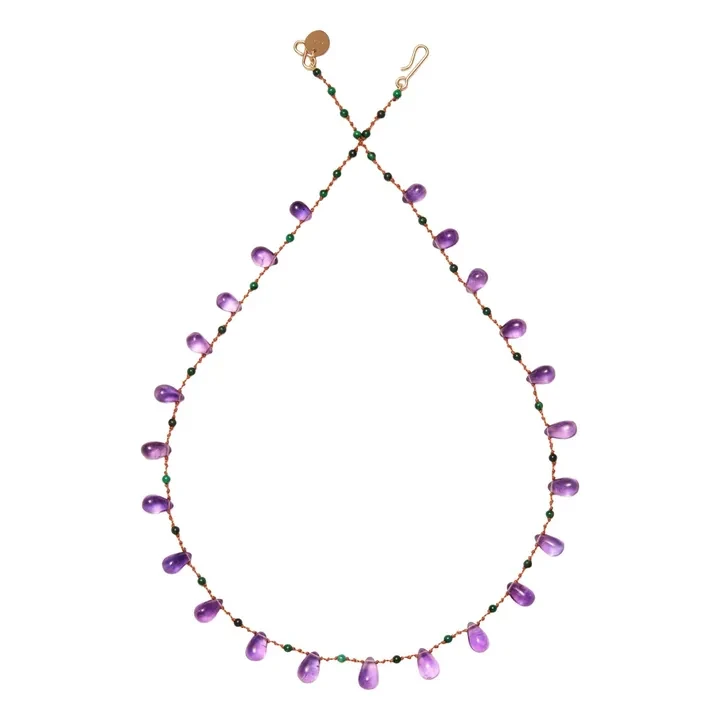 Collier Youngtown Drops & Beads | Améthyste