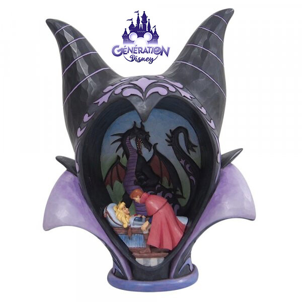 Diorama résine la Belle au Bois Dormant "True Love's Kiss" - Enesco by Jim Shore - Generation-Disney