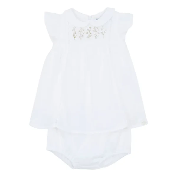 Ensemble Robe et Bloomer | Blanc