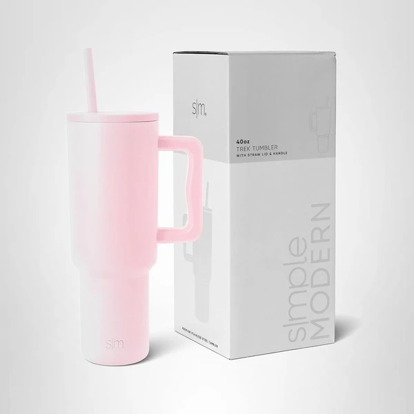 Simple Modern | 40 oz Trek Tumbler with Handle and Straw Lid