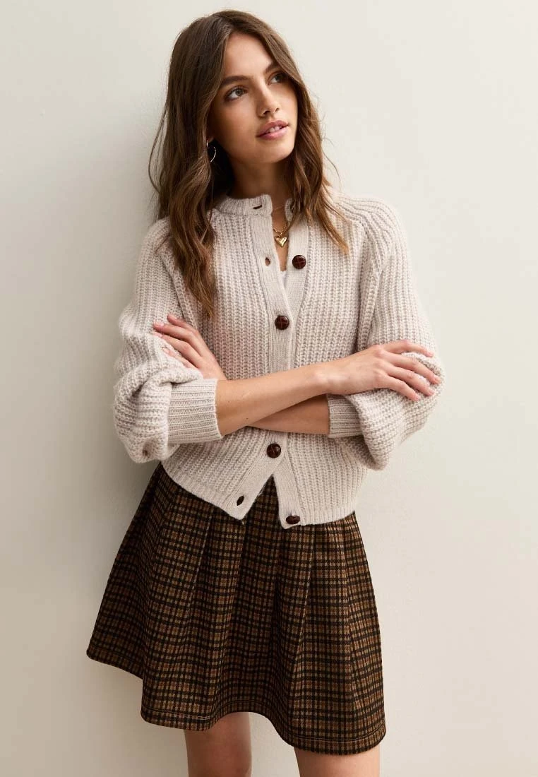 RAGLAN SLEEVE - Gilet - cream