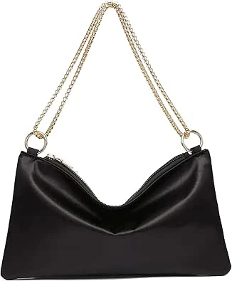 Verdusa | Women's Satin Evening Handbag Shoulder Bag Purse