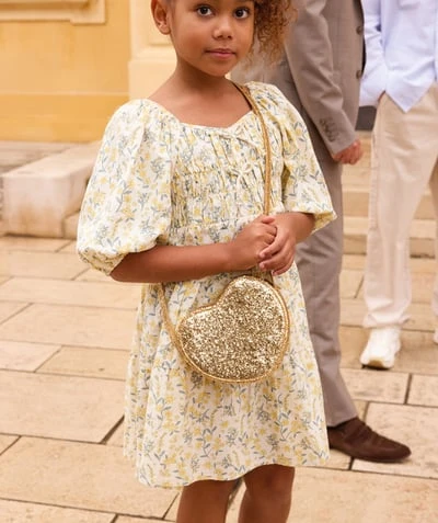 Robe fille imprimé floral