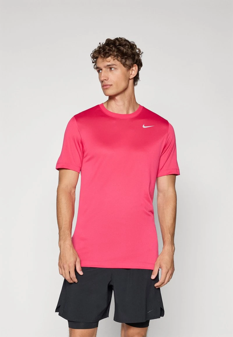 TEE RESET - T-shirt de sport - rush pink/matte silver-coloured