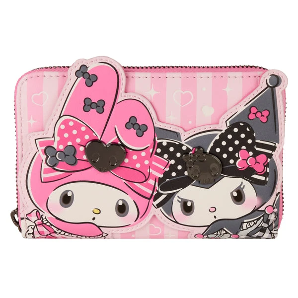 My Melody & Kuromi x Loungefly Zip Around Wallet